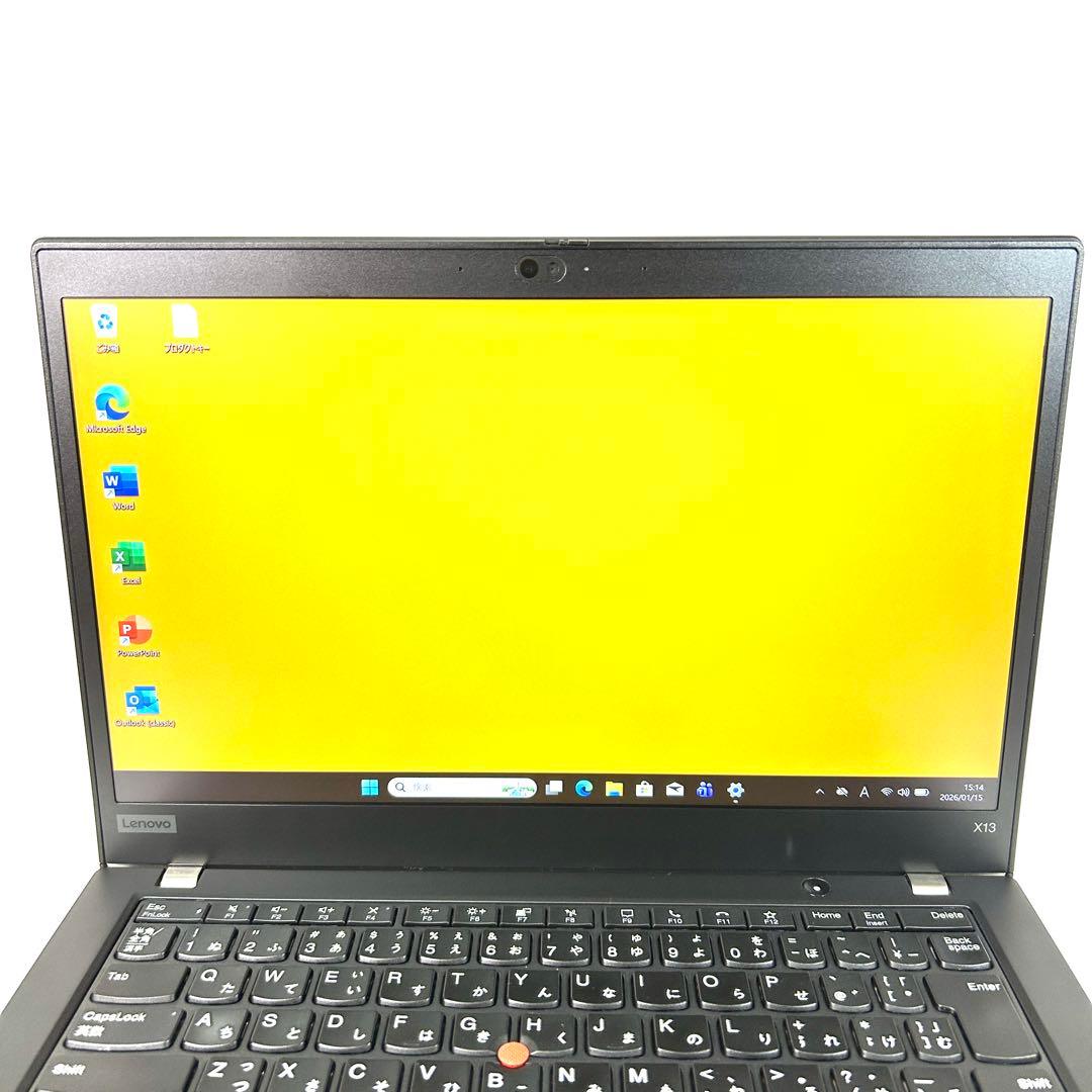 Lenovo ThinkPad X13 Gen1 256GB バッテリー良好