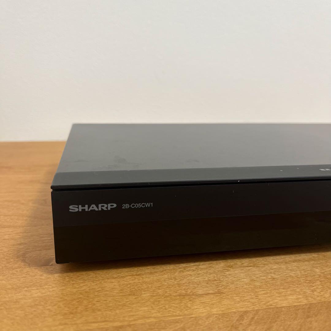 【極美品】【SHARP】AQUOS ブルーレイレコーダー　録画機能付き