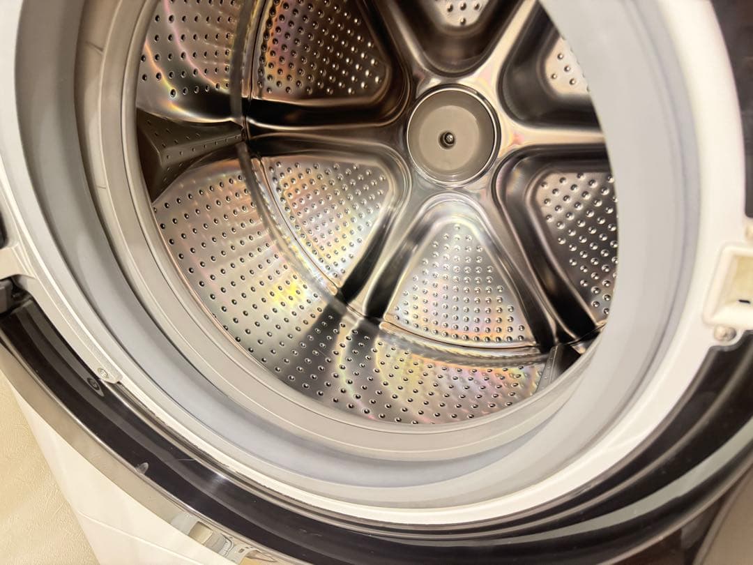 薄型大容量整備済み 日立 BD-NV120C ドラム式洗濯機 12kg 2019