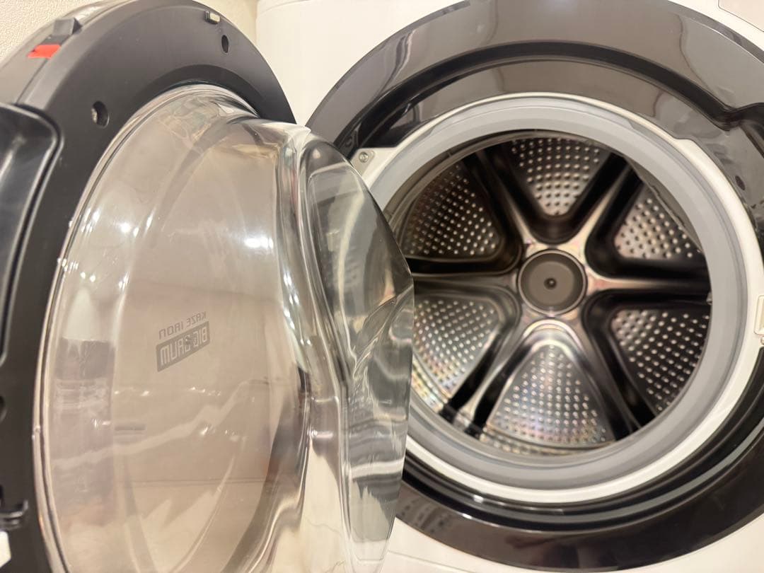 薄型大容量整備済み 日立 BD-NV120C ドラム式洗濯機 12kg 2019