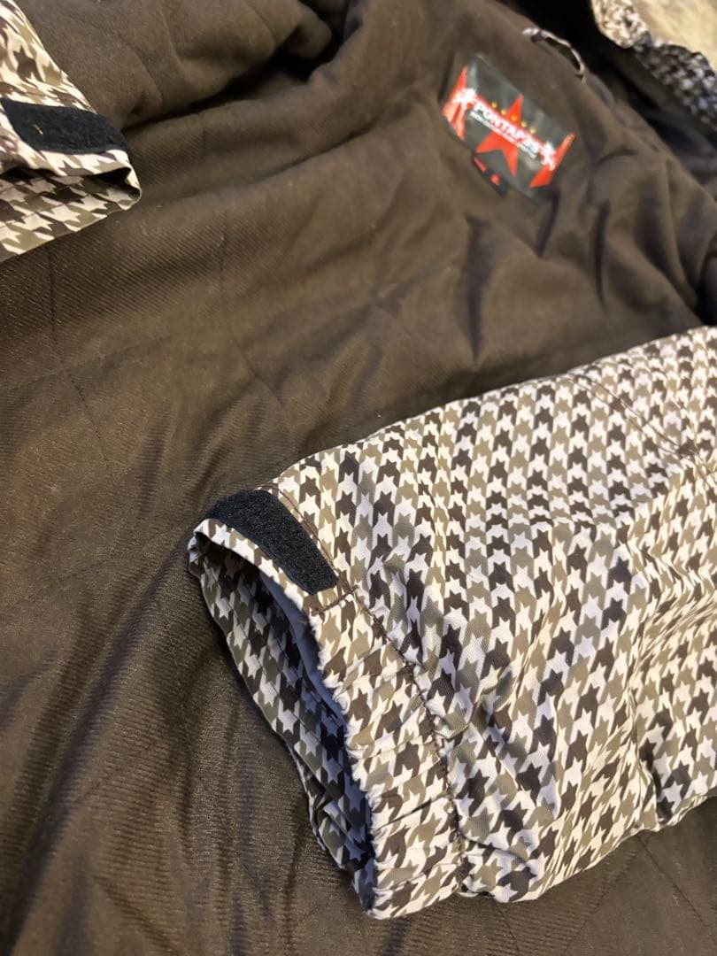 【値下げOK・セット販売】ポンタペス スノボウェア 上下セット メンズ ブラウン