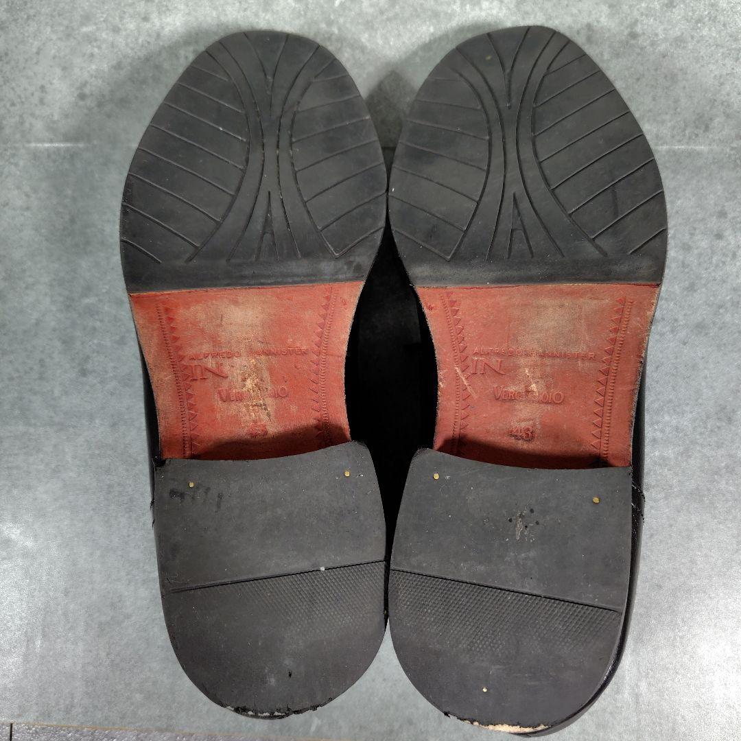 アルフレッドバニスター　チャッカブーツ　ブーツ　レザー　黒　y2k 00s 43