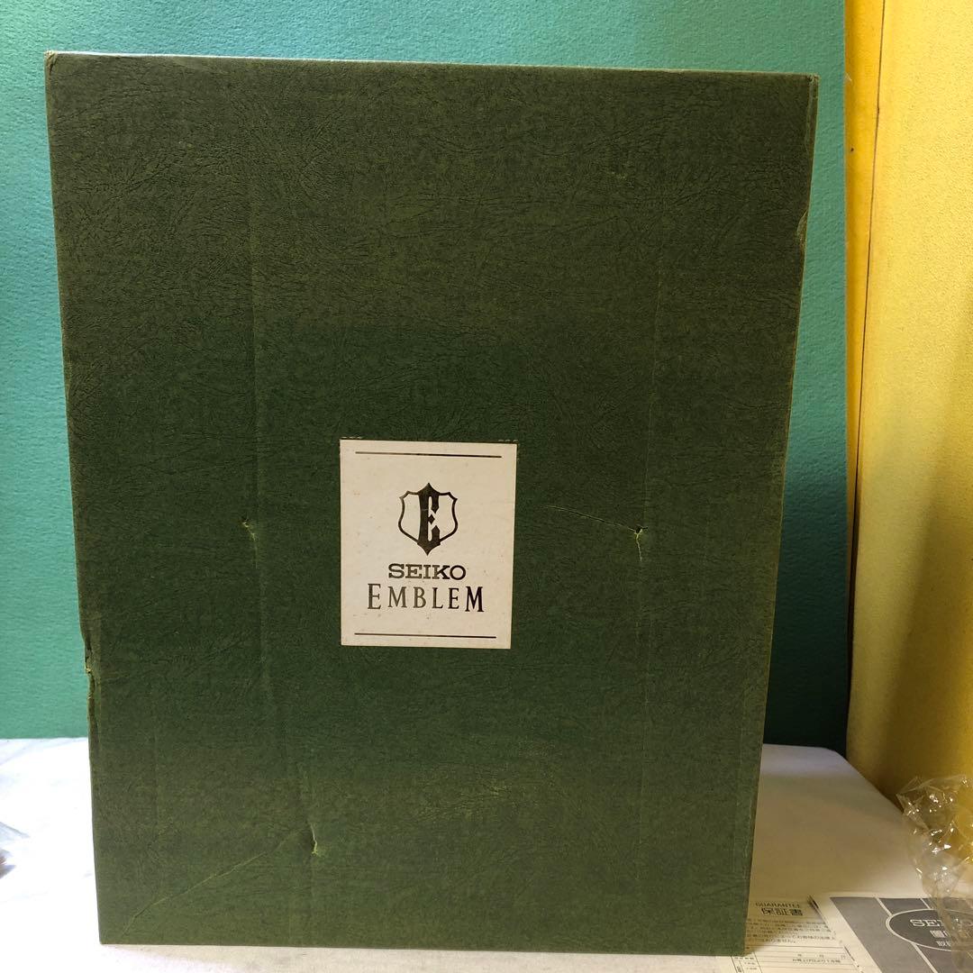 セイコー エンブレム 高級置時計HW463M 動作確認済み
