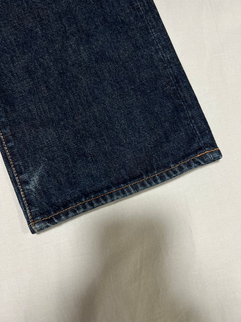 EVISU No.2 2000 31×35 白大黒 ビックカモメ 虎耳 ホワイト