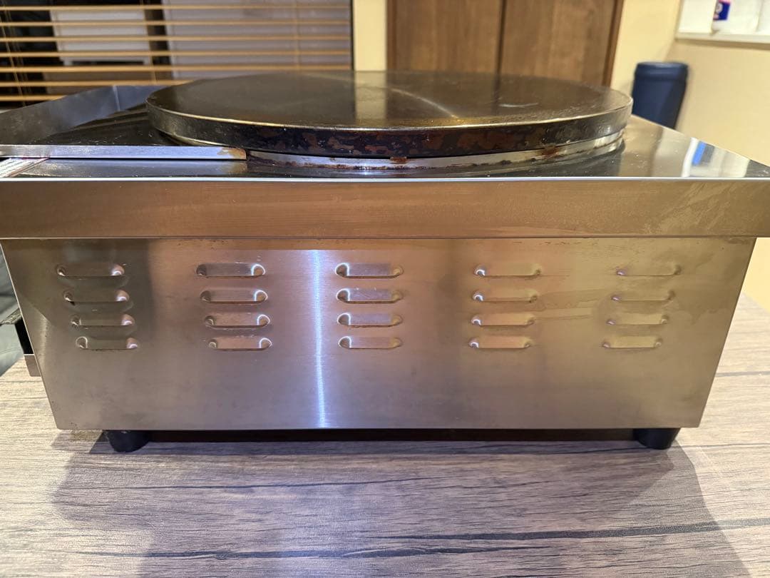 KIPROSTAR 業務用電気クレープ焼き器 家庭使用可 直径40cm