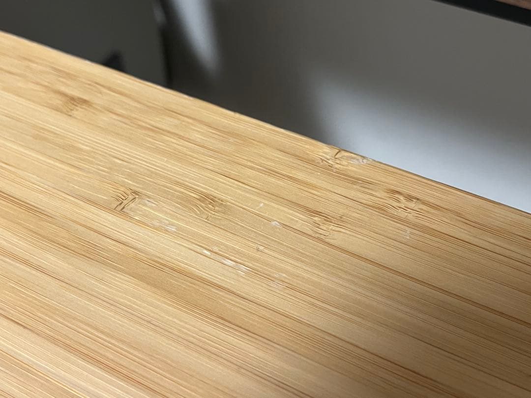 電動昇降デスク Flexispot e8 竹製天板