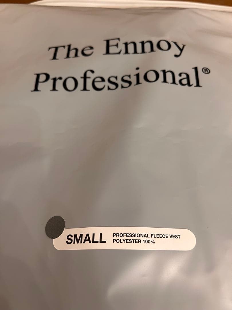 The Ennoy Professional フリースベスト S グレー