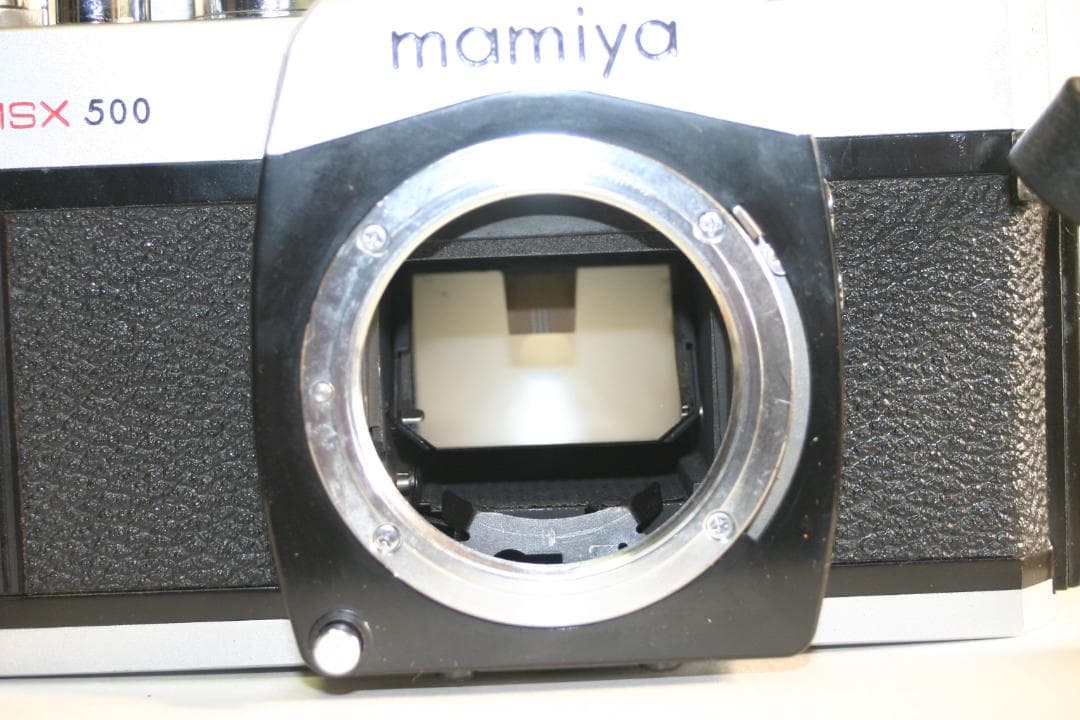 【動作確認済】マミヤMSX500+オートマミヤセコールSX50㎜f2（マミヤ3）
