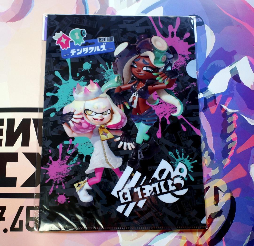 スプラトゥーン シオカライブ テンタライブ バンカライブ ポスター3点+おまけ