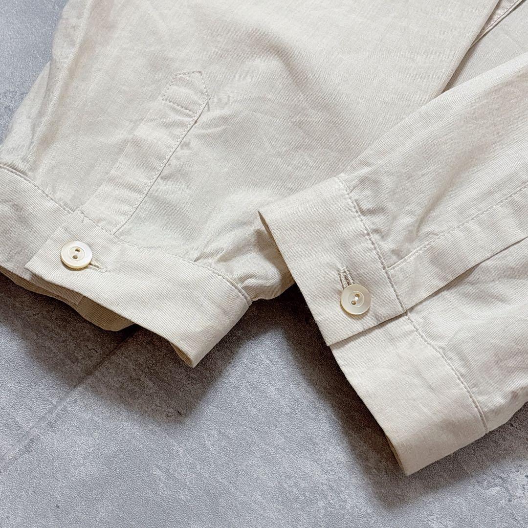 1/25終◆美品✨hatsutoki 西脇 ナチュラル 自然 ブラウス　播州織