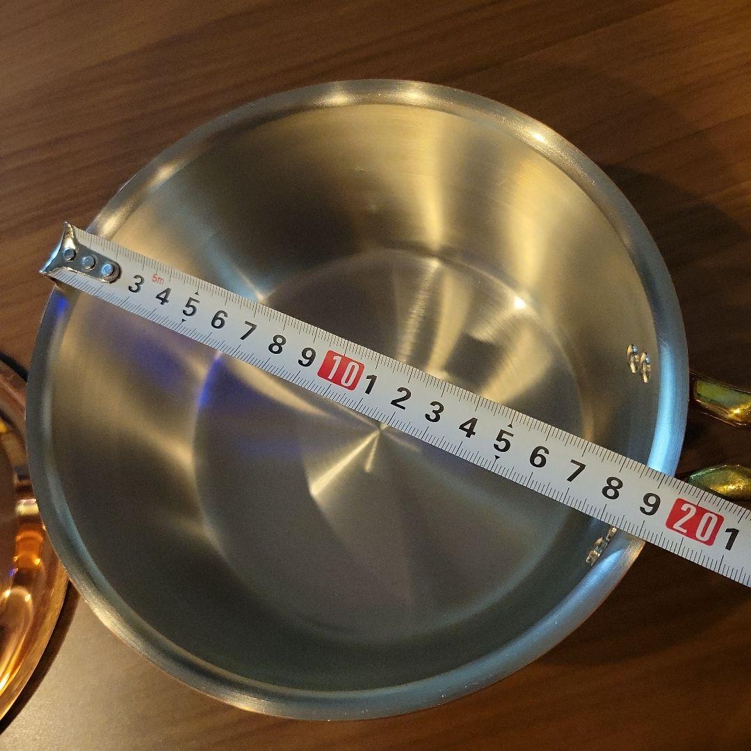 ト*リ様 純銅製片手鍋　新光金属