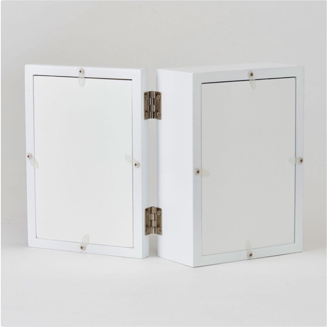 【プリフォトフレーム10個】ホワイトＭ縦置き