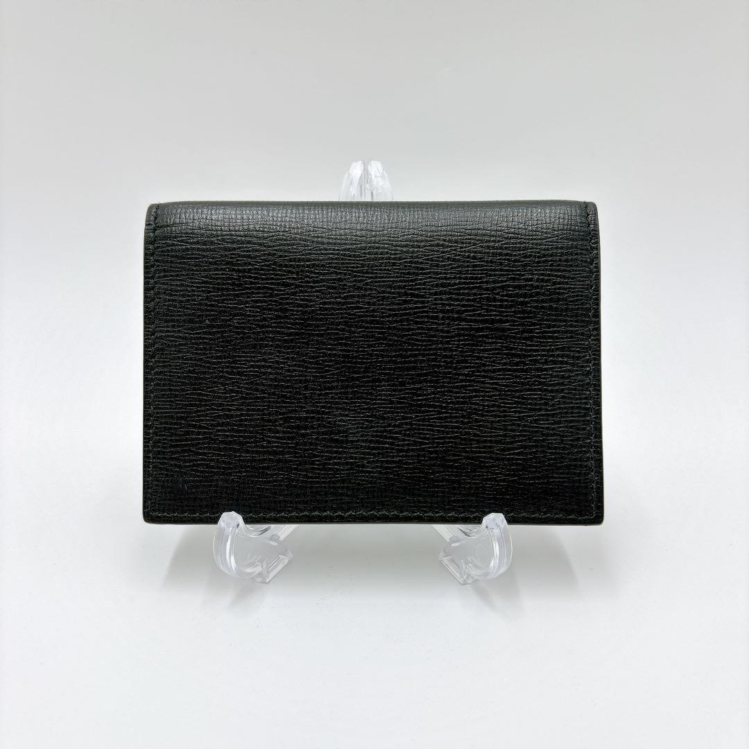 極美品 ＊ dunhill ダンヒル レザー 名刺入れ カードケース ブラック