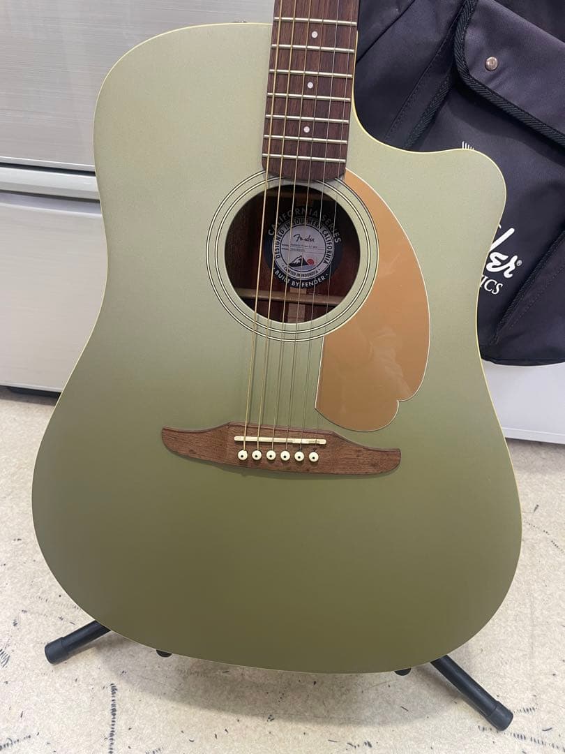 Fender Redondo Player SLT WN オリーブグリーン