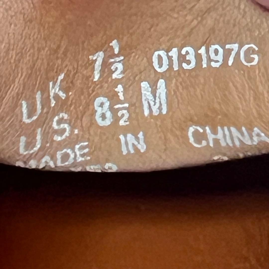 クラークス ワラビー Clarks ライトブラウン スエード UK7.5