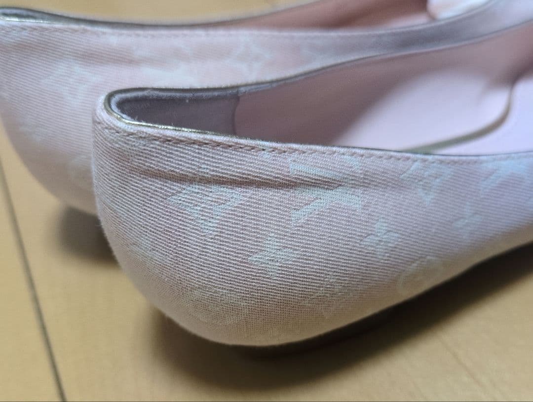 1月24日で一旦停止します。【中古】Louis Vuitton フラットシューズ