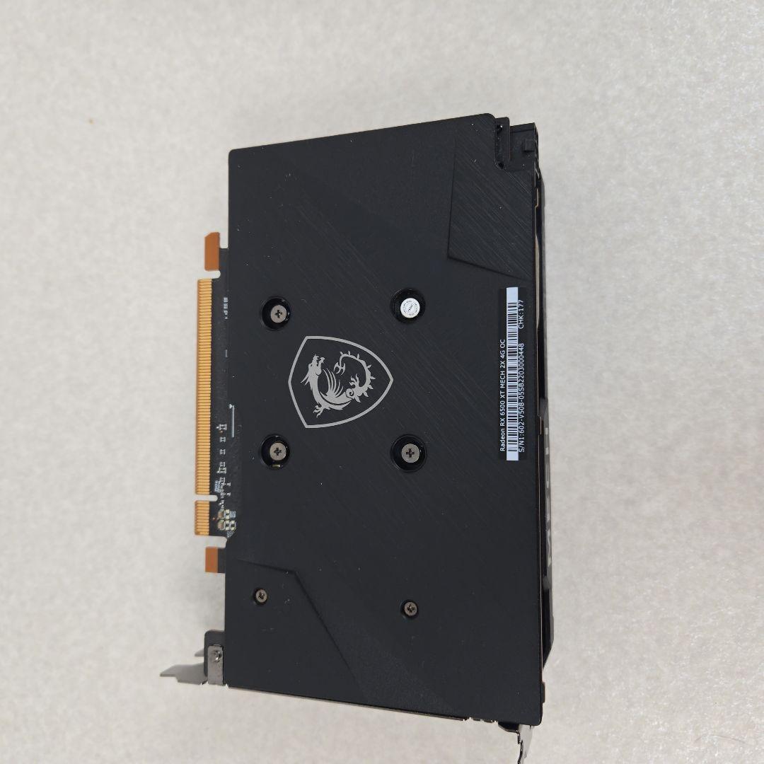 【美品】MSI AMD Radeon RX 6500 XT グラボ