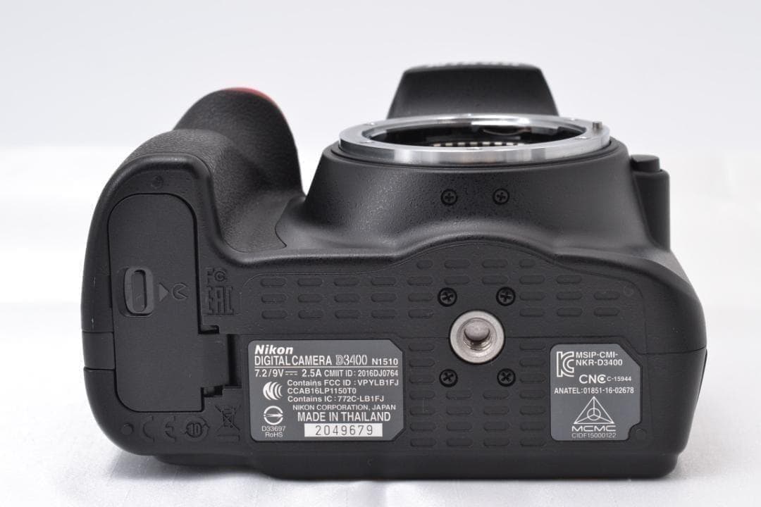 ■ 美品 ■ ニコン　Nikon D3400 レンズキット ≪S数3,063回≫