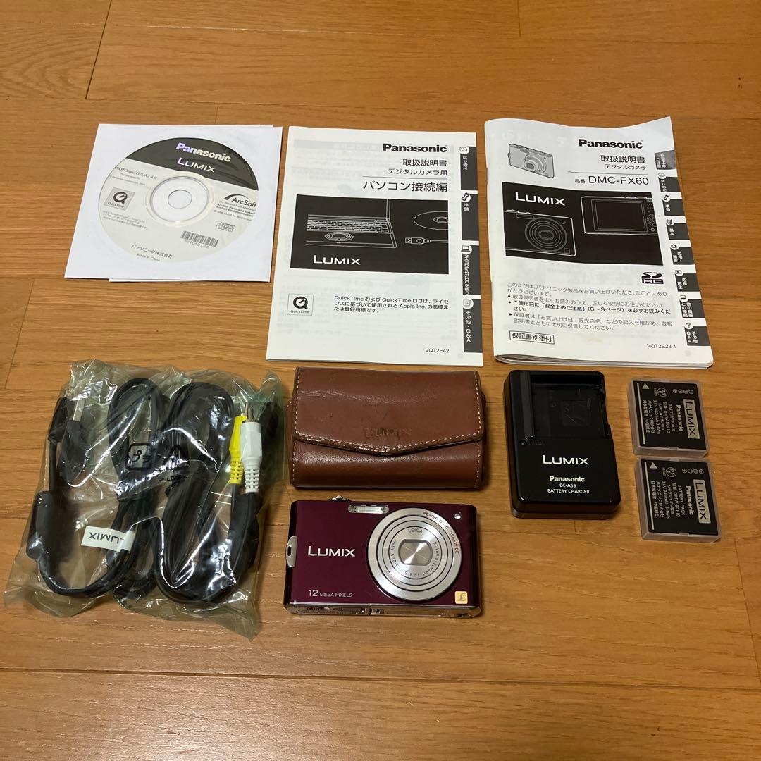 Panasonic パナソニック デジタルカメラ LUMIX DMC-FX60