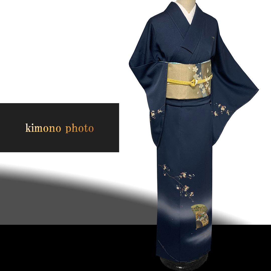 【新品、未使用】正絹【極上逸品】トールサイズ【作家物】金彩友禅 訪問着フルセット