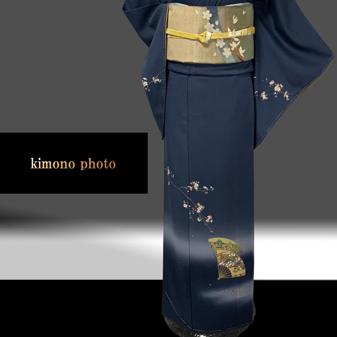 【新品、未使用】正絹【極上逸品】トールサイズ【作家物】金彩友禅 訪問着フルセット