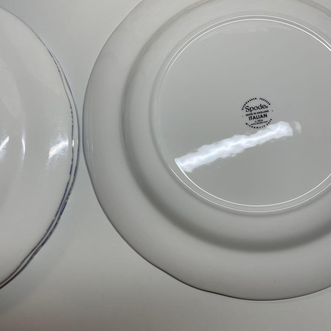 スポード大皿と小皿のセット　合計８枚 26.5×3 4枚　　18.8×4枚