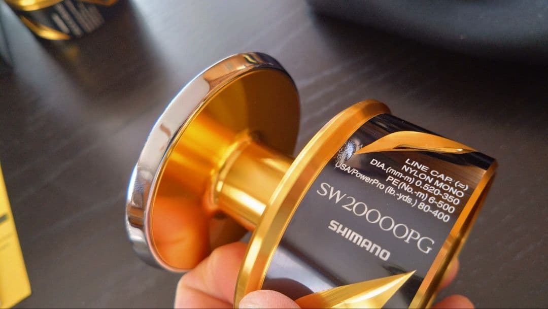 SHIMANO 20STELLA SW18000HG+20000PG純正スプール