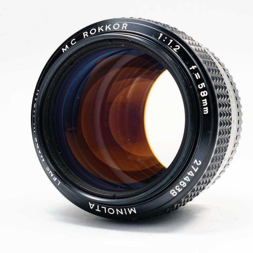 【鷹の目】ミノルタ MC-ROKKOR PG 58mm F1.2 後期 638