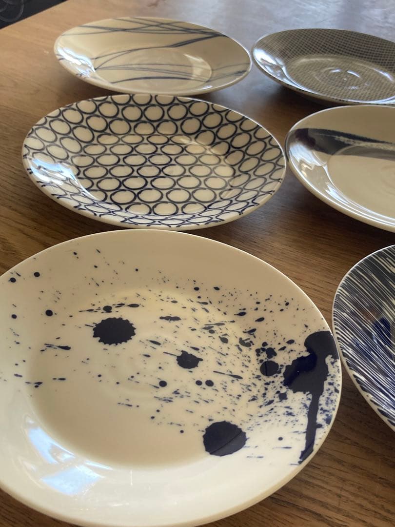 Pacific プレート ブル― 6 ピース