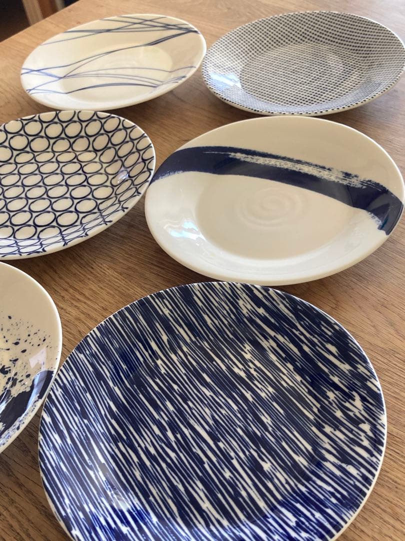 Pacific プレート ブル― 6 ピース