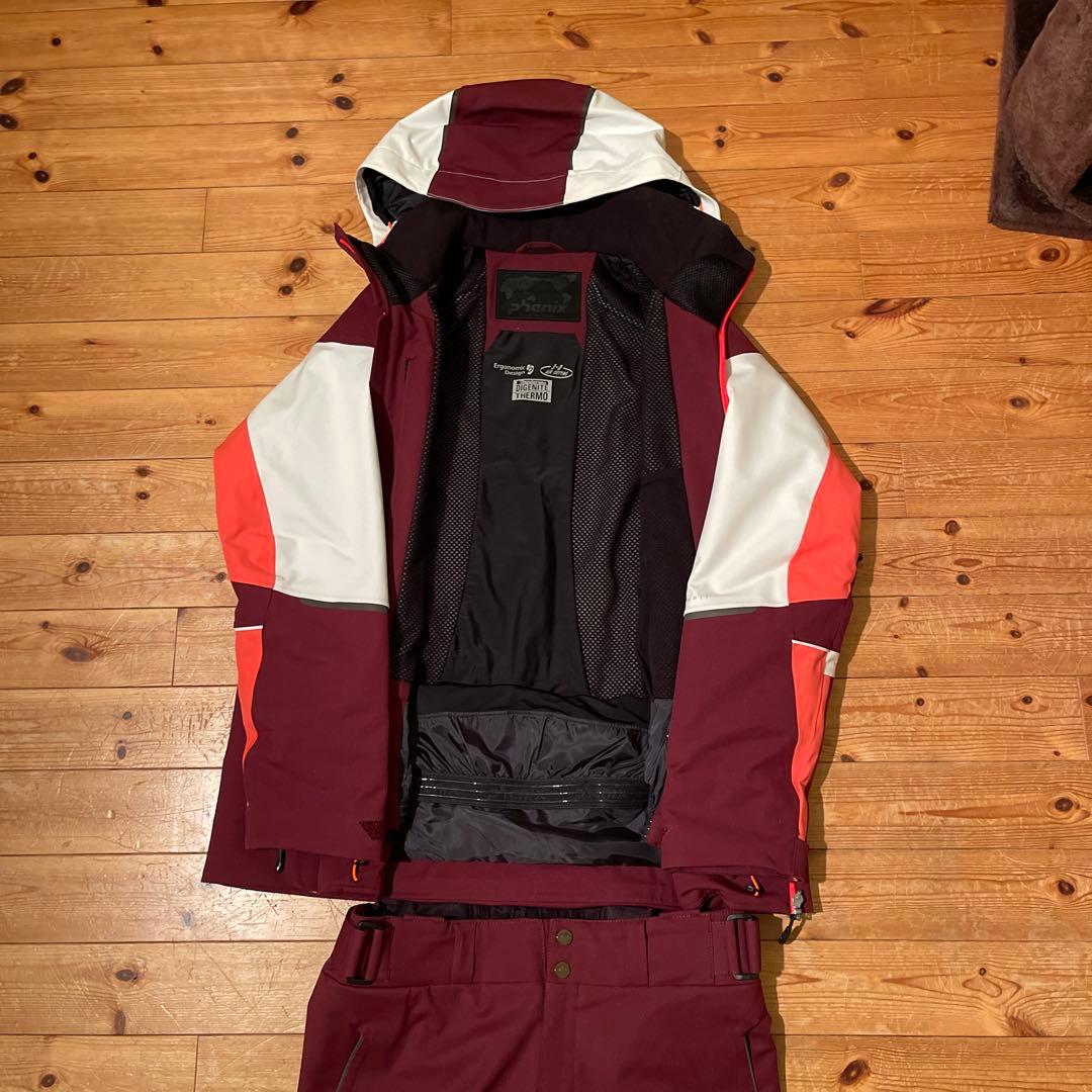 スキーウエアphoenix TEAM jacket &3-D pants