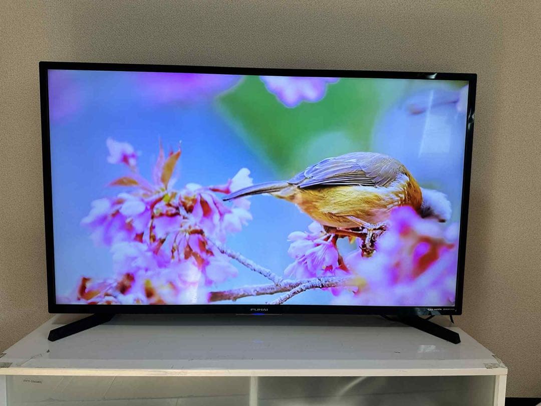 20年製 フナイ FL-43U4020 4Kチューナー43V液晶テレビ