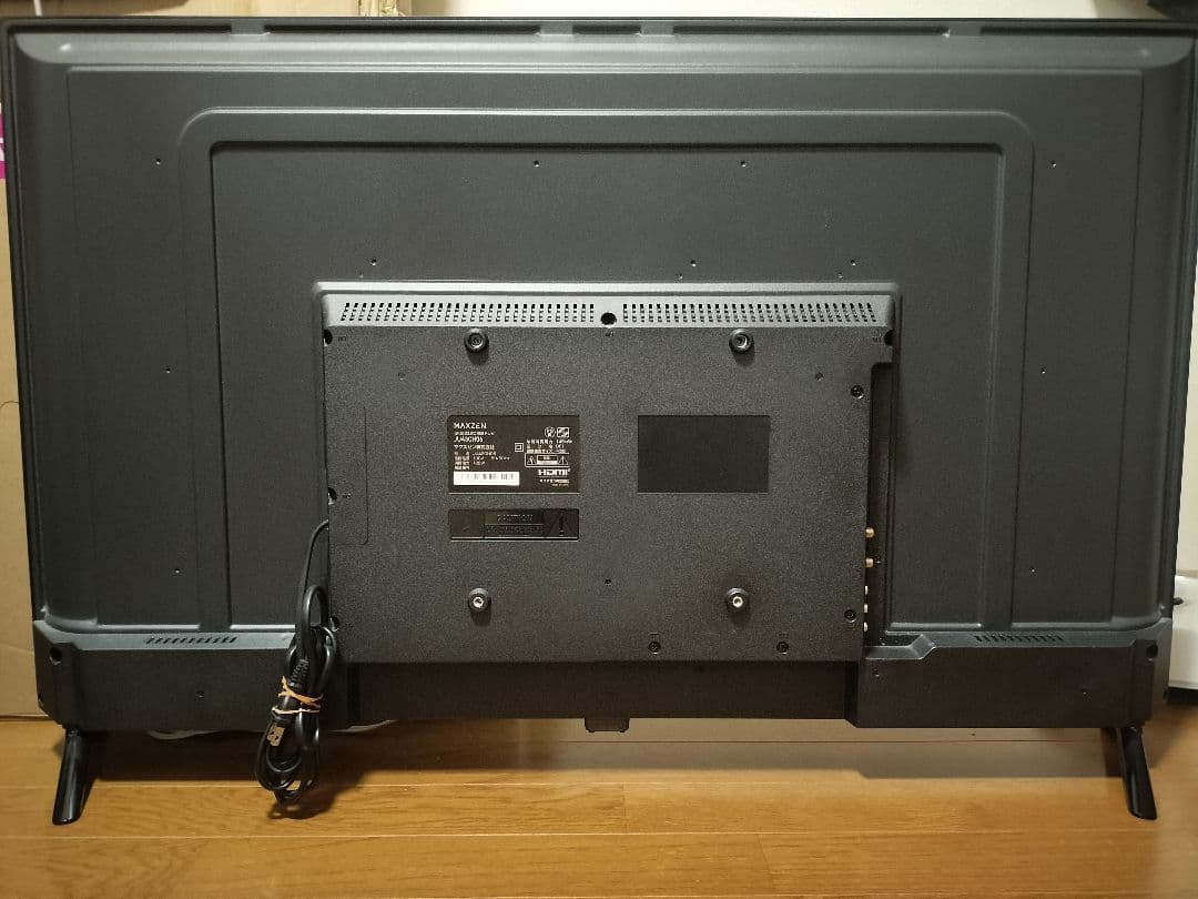 43型4K液晶TV MAXZEN JU43CH06【動作正常品】