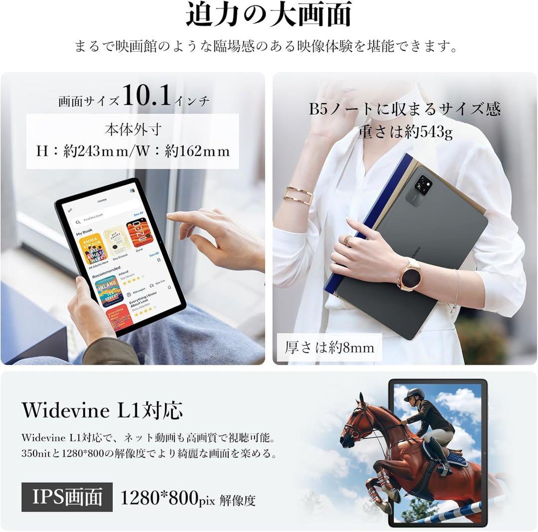 新品 高性能10インチSIMフリー LTE タブレット Android 15