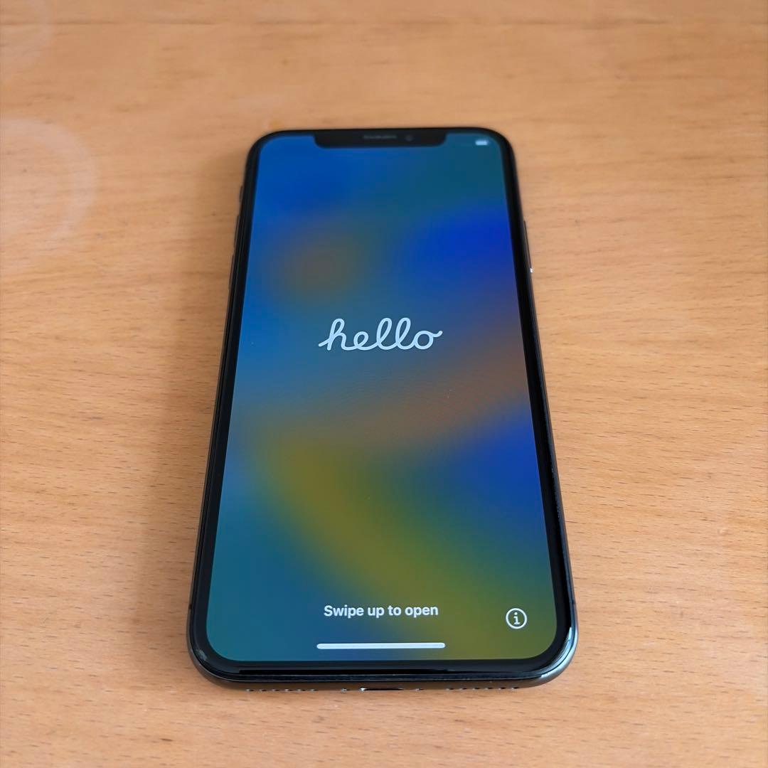 Apple iPhone X 64gb Simフリー　バッテリー100%