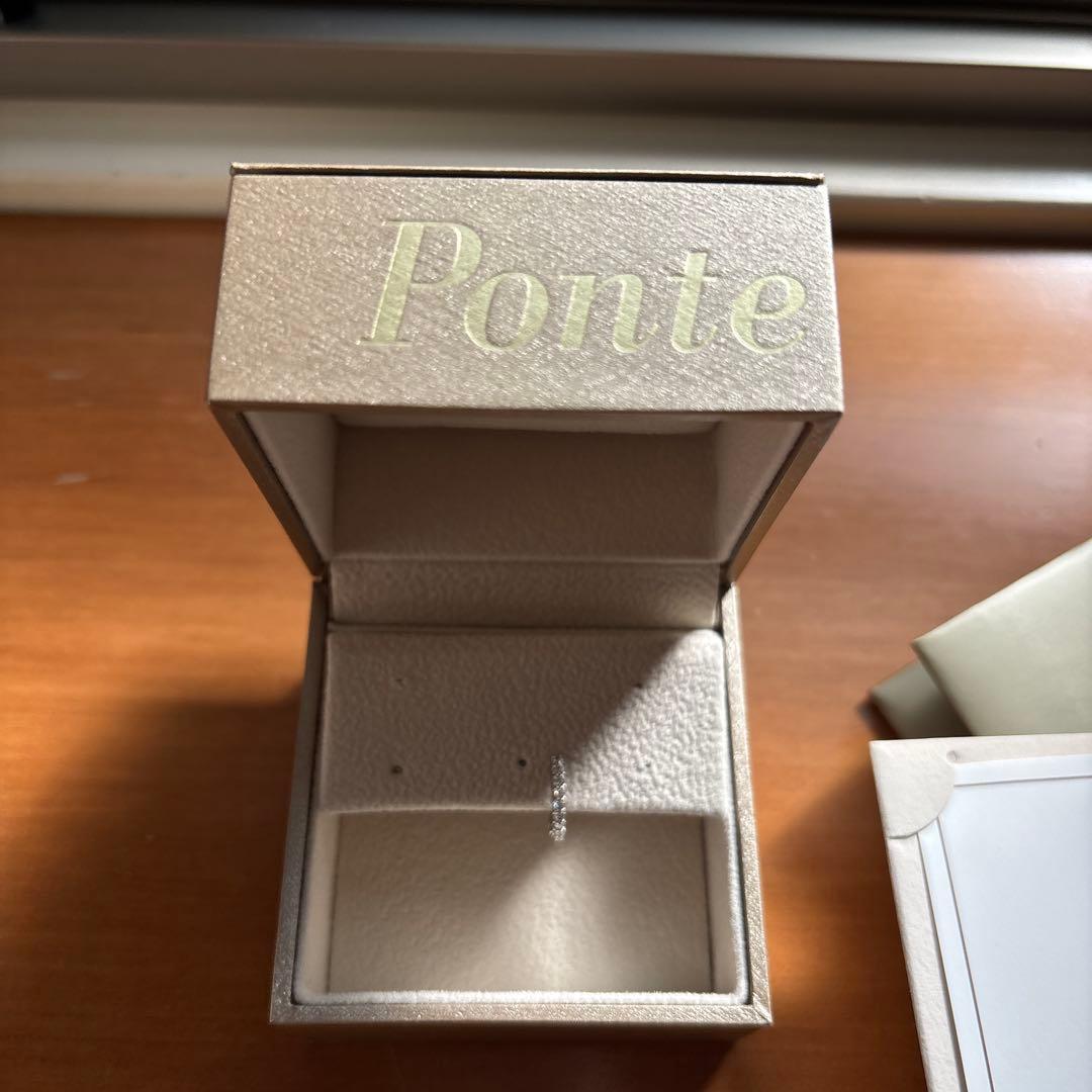 ポンテヴェキオ　美品　イヤーカフ　ピアス　片耳　保証書付　WG K18 ラテ