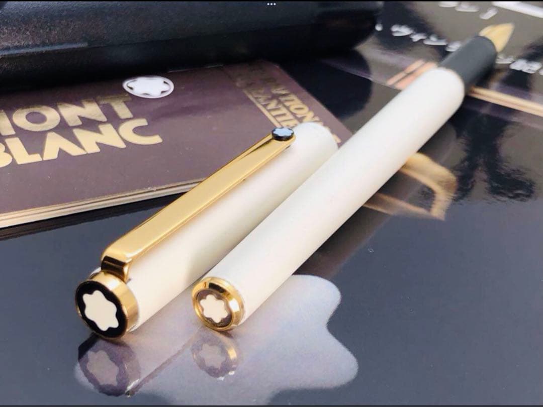⭐️モンブラン⭐️非常にレアなパールホワイトの白軸S-ラインモデルNo2118⭐️