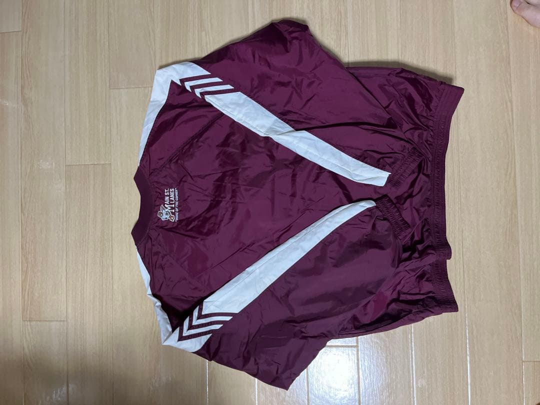 adidas ナイロンプルオーバー アディダス
