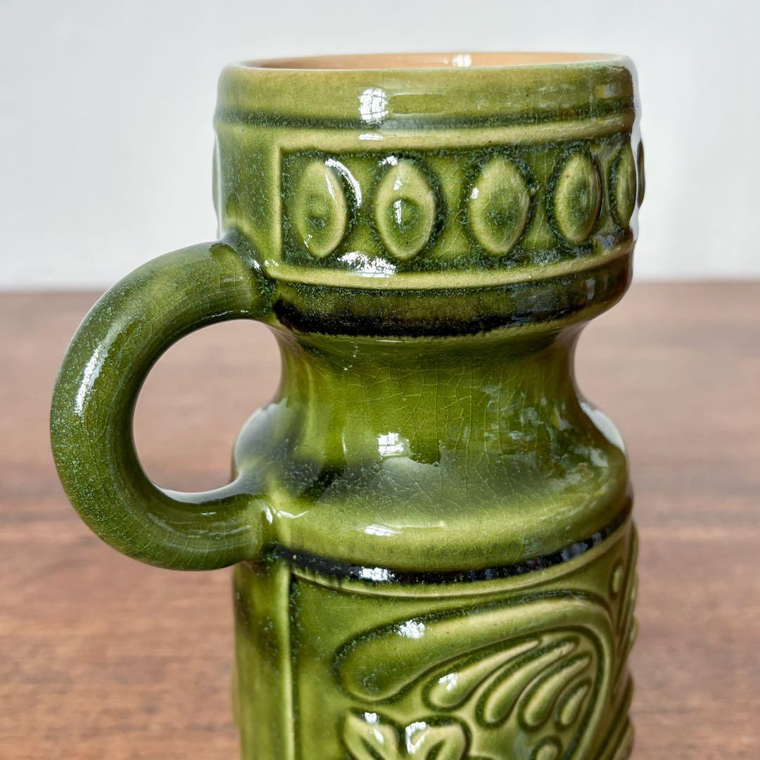 【東ドイツ Gräfenrodaのジャグ花瓶】ミッドセンチュリー 369