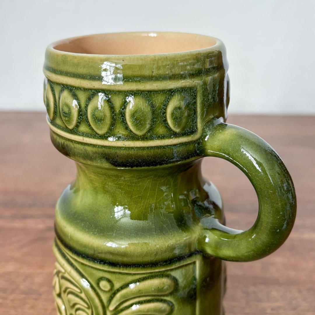 【東ドイツ Gräfenrodaのジャグ花瓶】ミッドセンチュリー 369