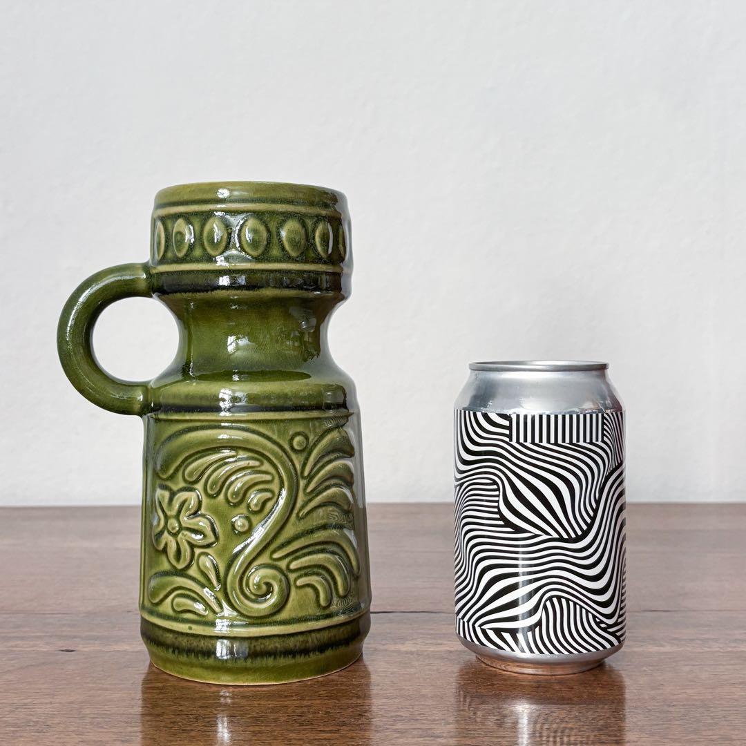 【東ドイツ Gräfenrodaのジャグ花瓶】ミッドセンチュリー 369