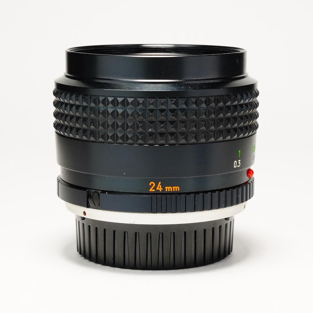 希少【極美品】動作◎ ミノルタ MC W.ROKKOR 24mm F2.8 21