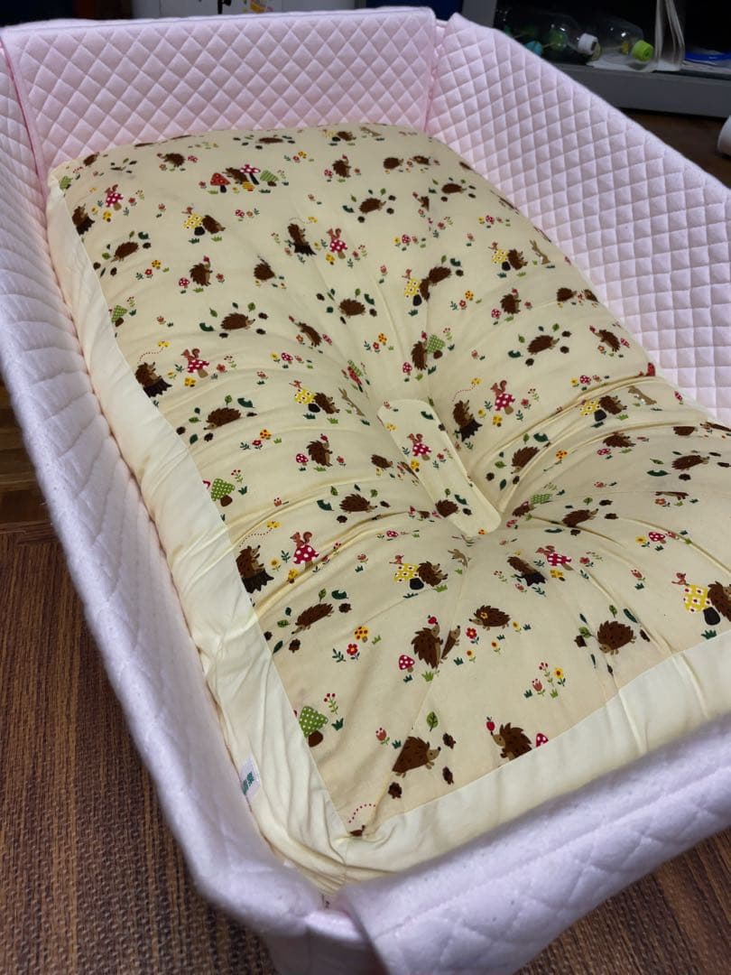 【美品】天使の寝床　おひなまき 敷きパッド 向きぐせ防止クッション 本 説明書付