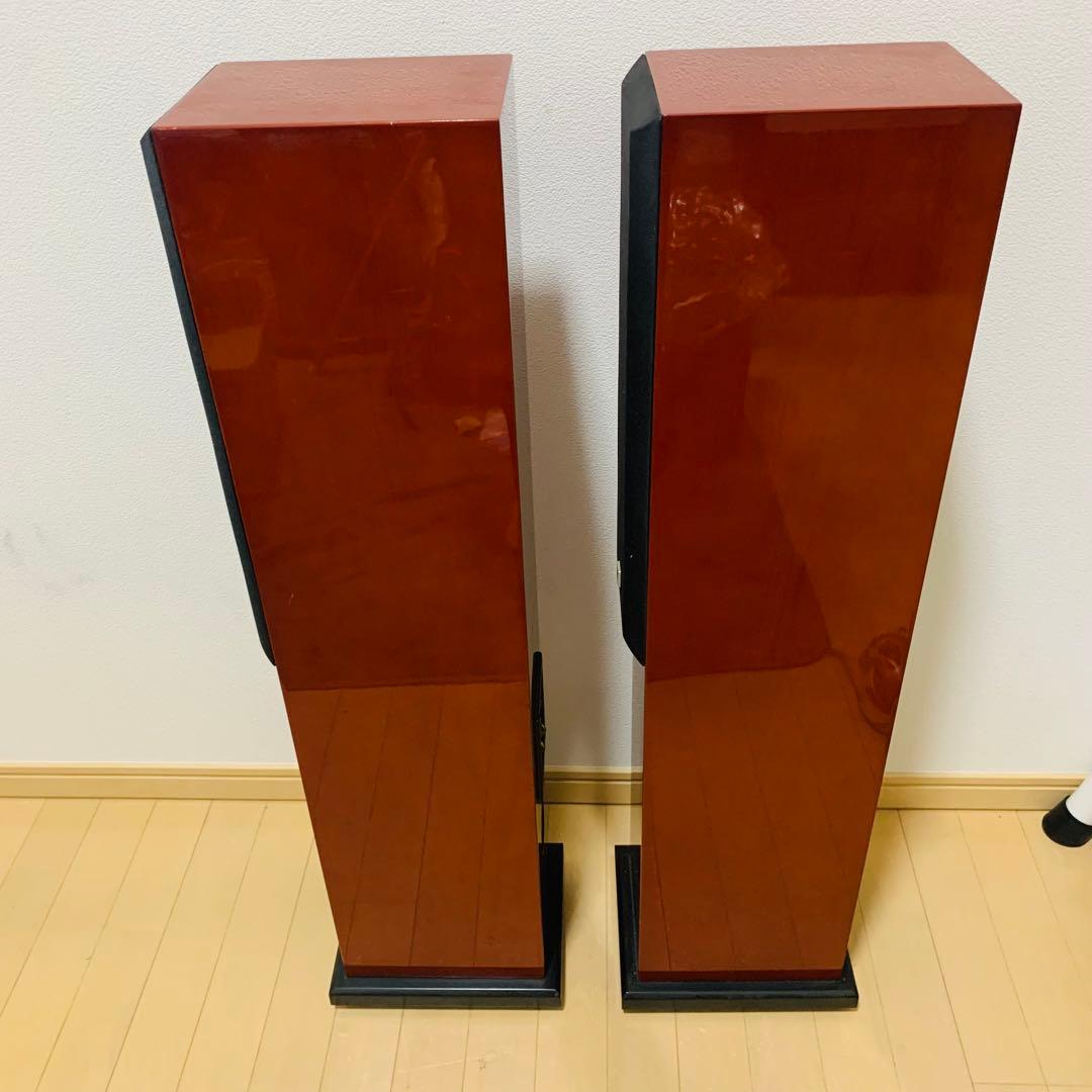 【美品】 DENON トールボーイスピーカー SC-T33XG ペア　ベース付