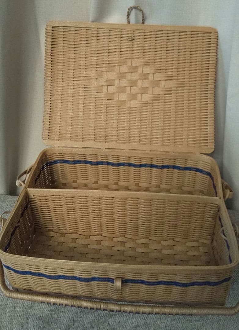 確認用 クラフトバンド かごバスケット