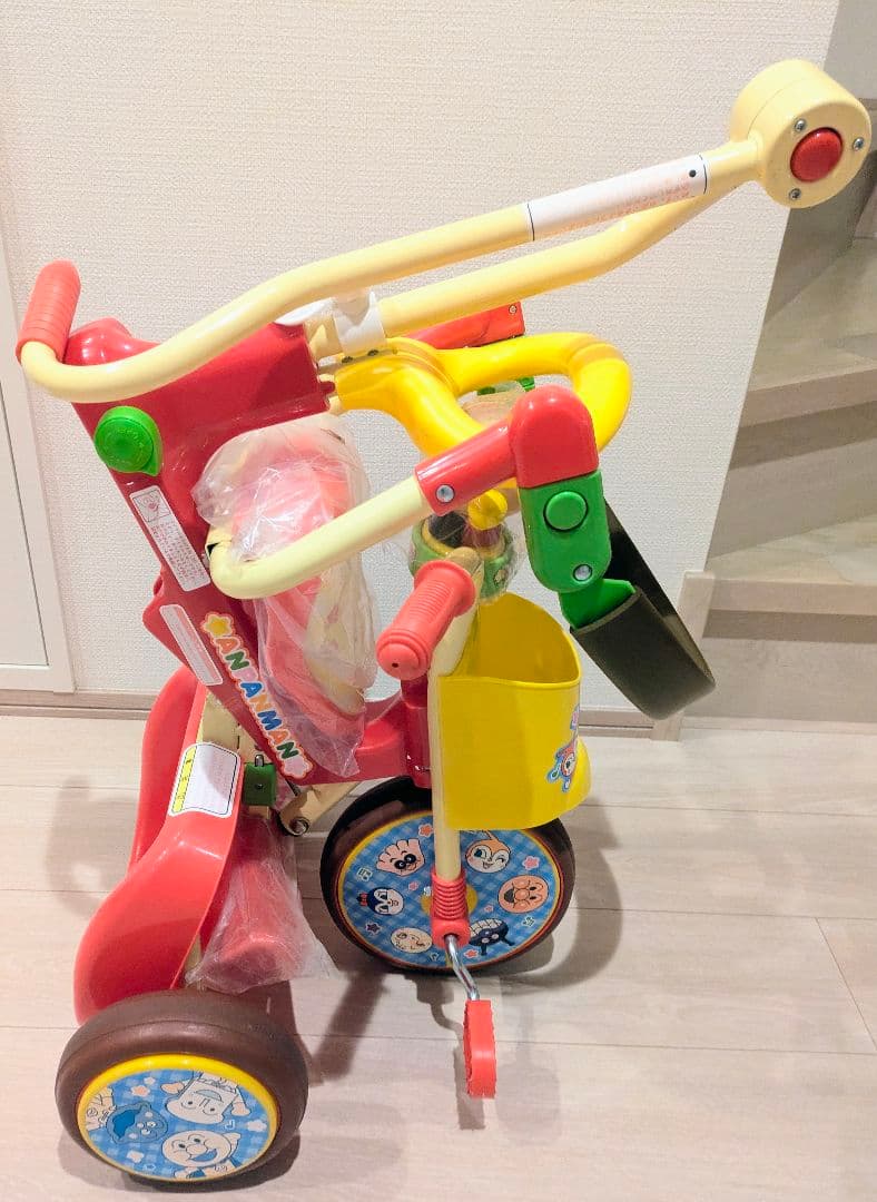 ジョイパレット アンパンマン 三輪車 アンパンマンオールインワンUP3 0213