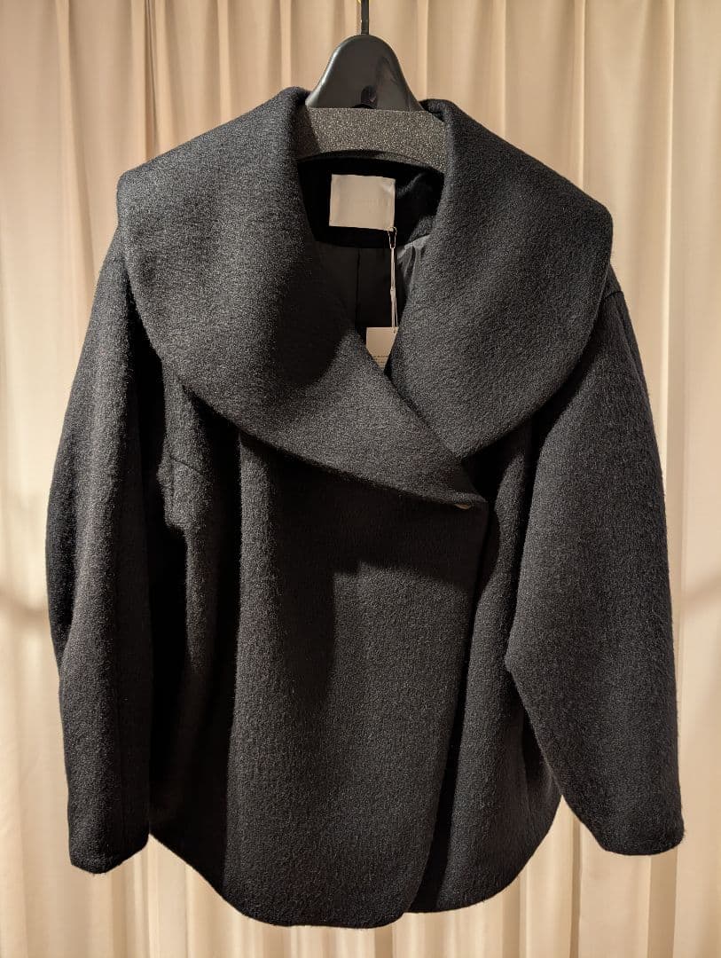 Mame Kurogouchi ショールカラーショートコート