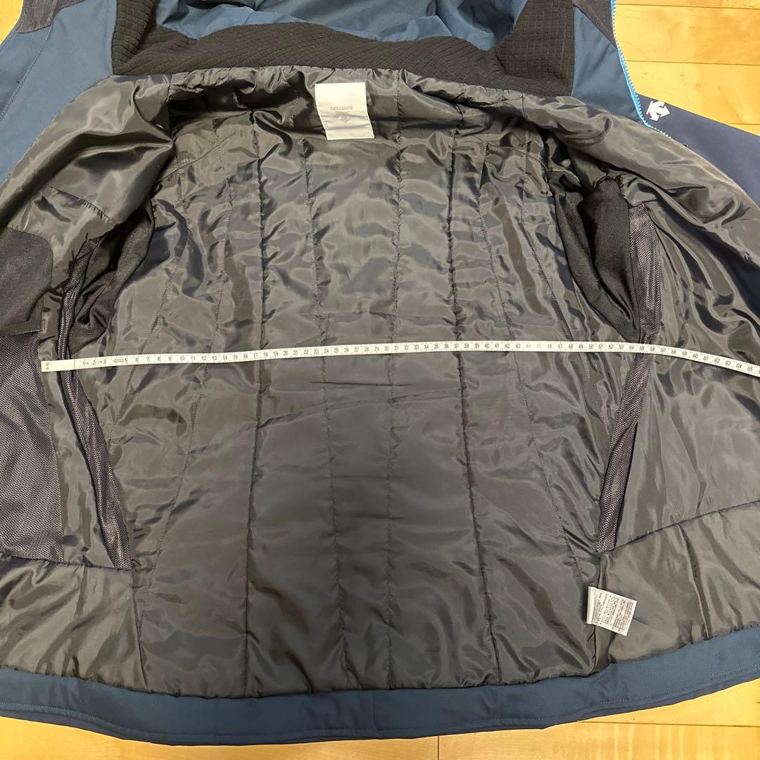 DESCENTE スキーウェア レディース L/Oネイビー/ブルー