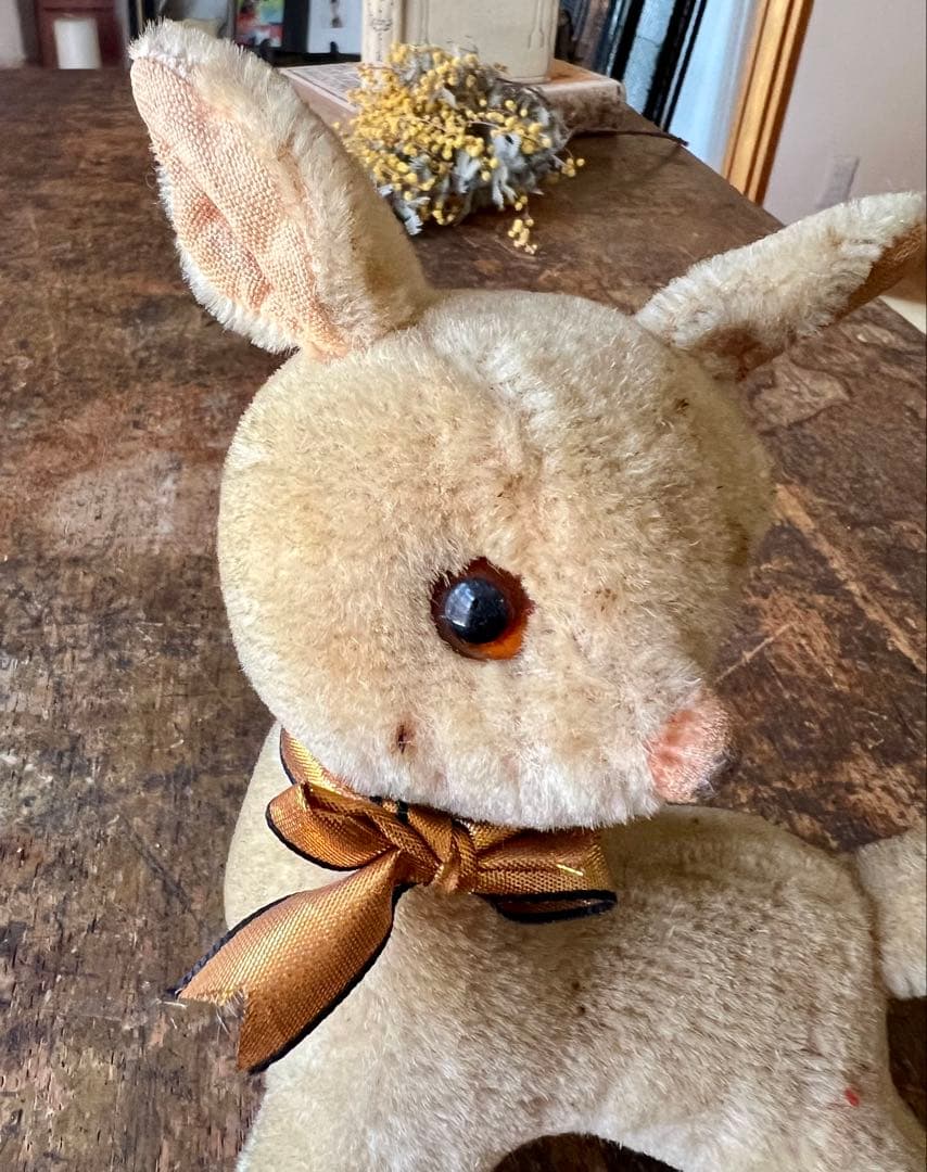 ヴィンテージ　レトロ　うさぎのぬいぐるみ　アンティーク　古道具
