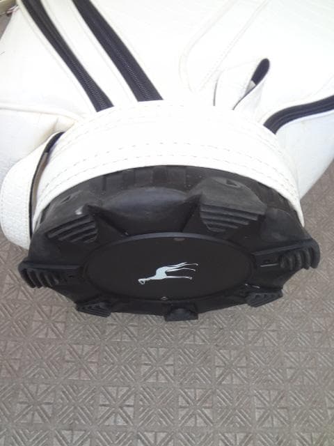 アダバット / adabat 豪華3点式 キャディバッグ (クロコ型押し)